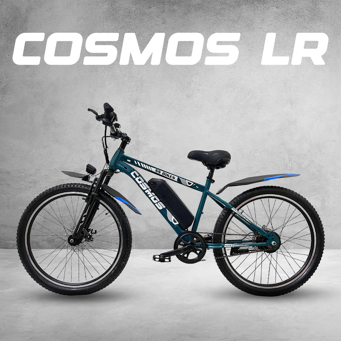 SS Bikes Cosmos LR – 250W Motor | Upto 65 km Range | Dual Disc Brakes | 36V Battery