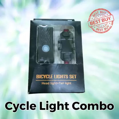 Cycle Light Combo - LED Front Rear Light