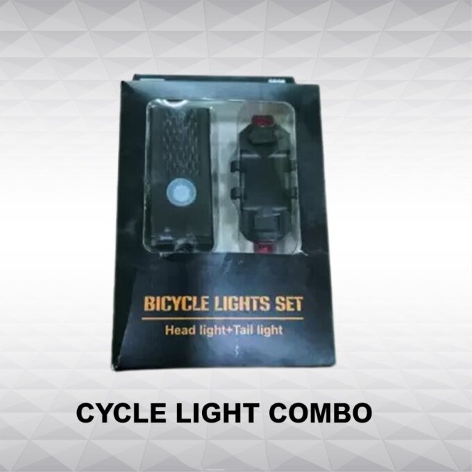 Cycle Light Combo - LED Front Rear Light | SS Bikes