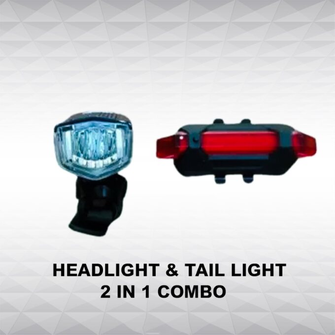 Cycle Light Combo - LED Front Rear Light | SS Bikes